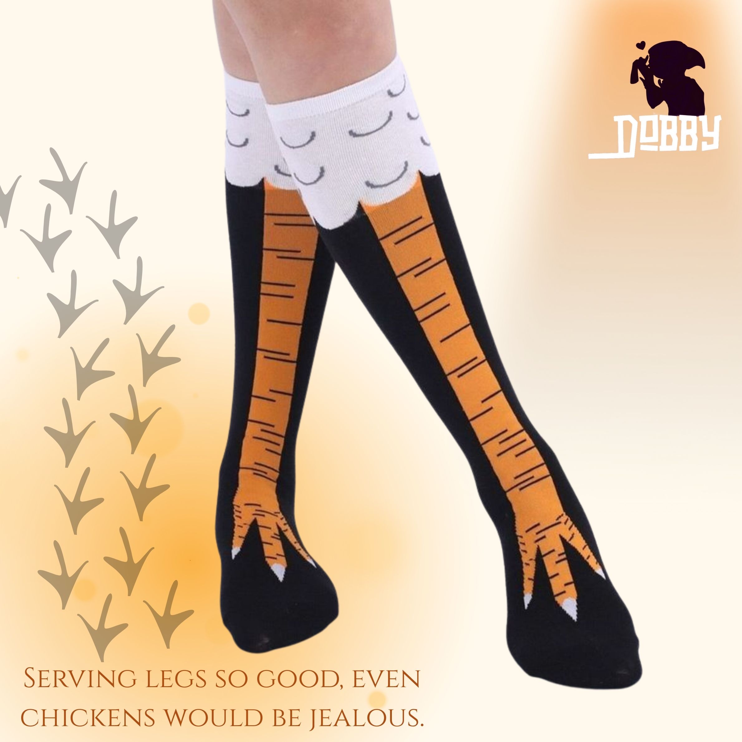 Chicken Legs Socks