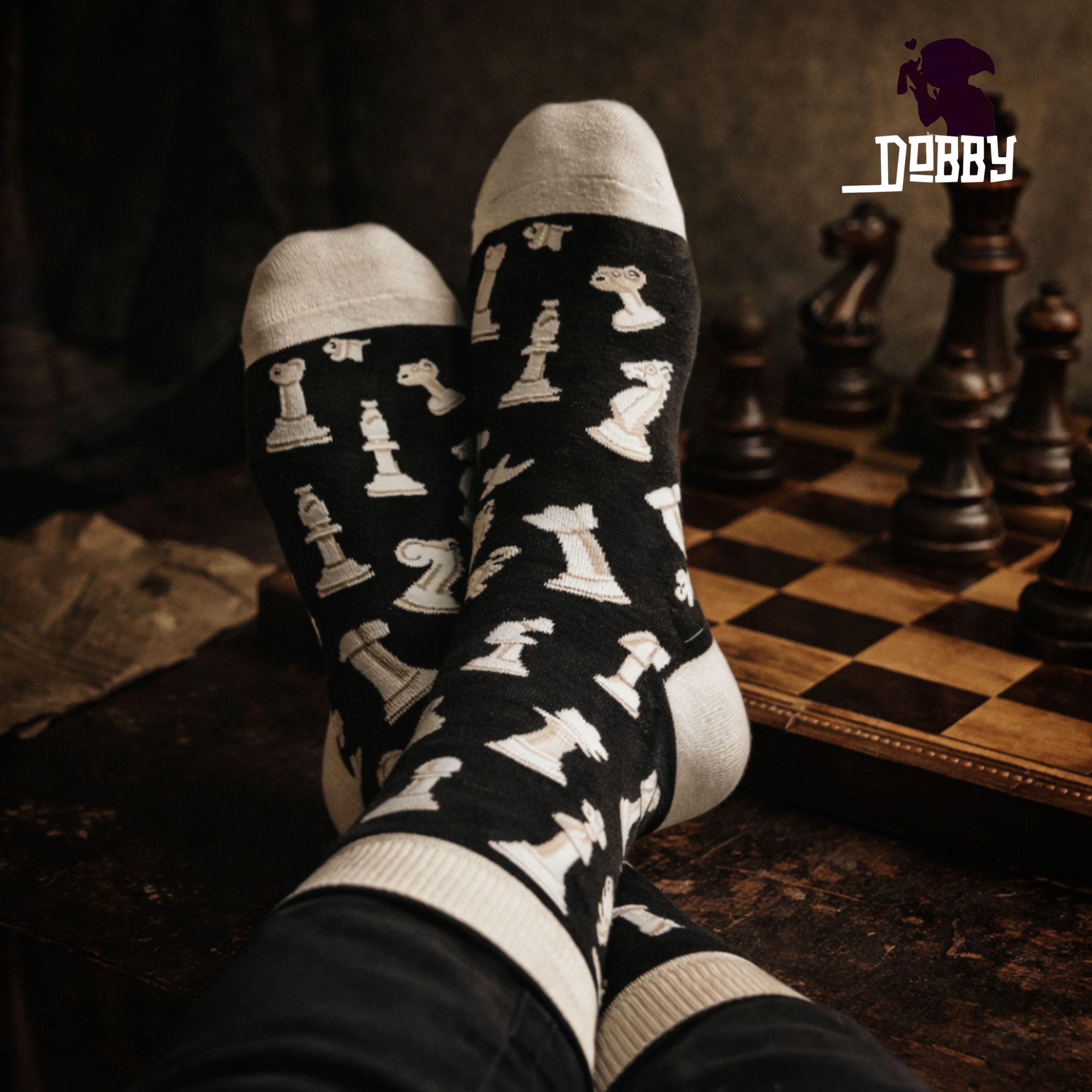 Checkmate Chess Socks