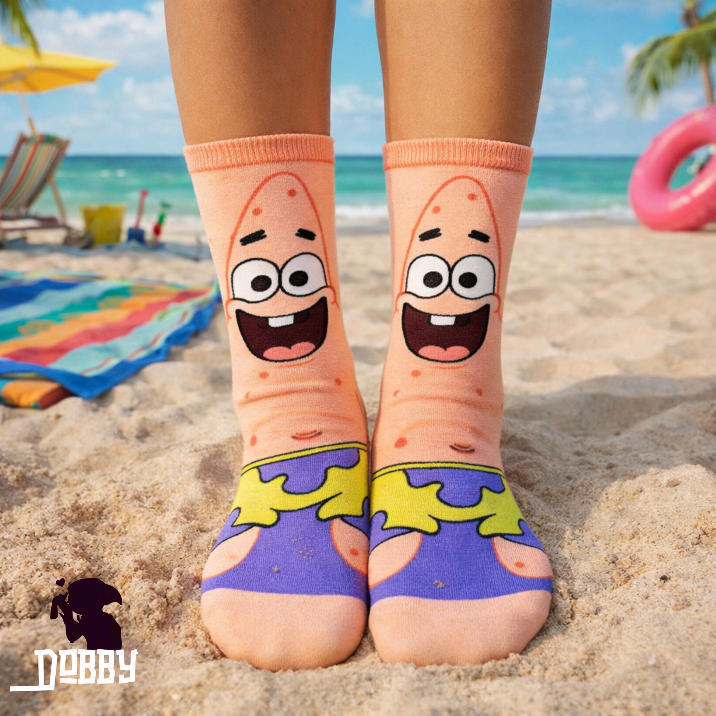 SpongeBob SquarePants Patrick Star Socks