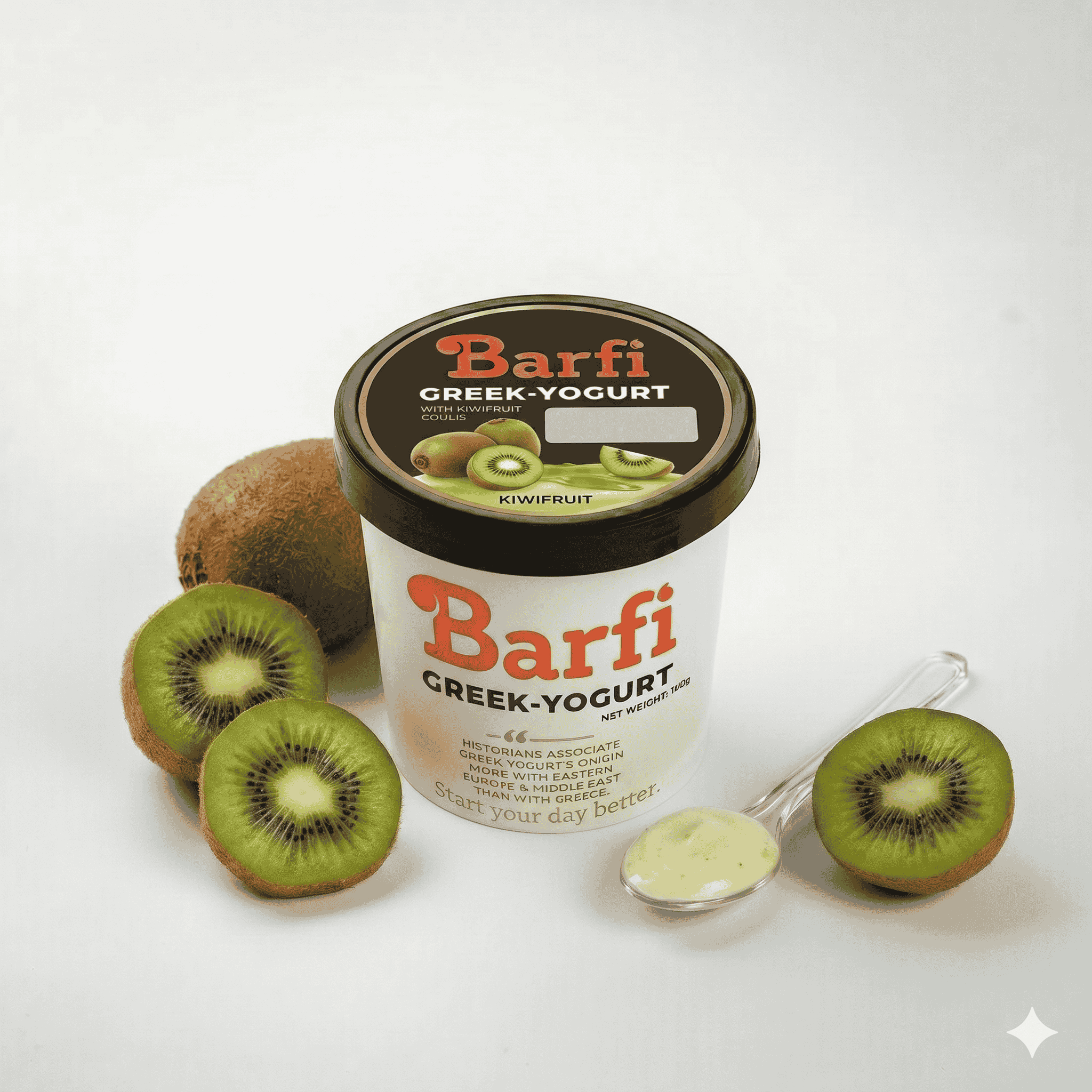 Kiwi Greek Yogurt (100 gm)