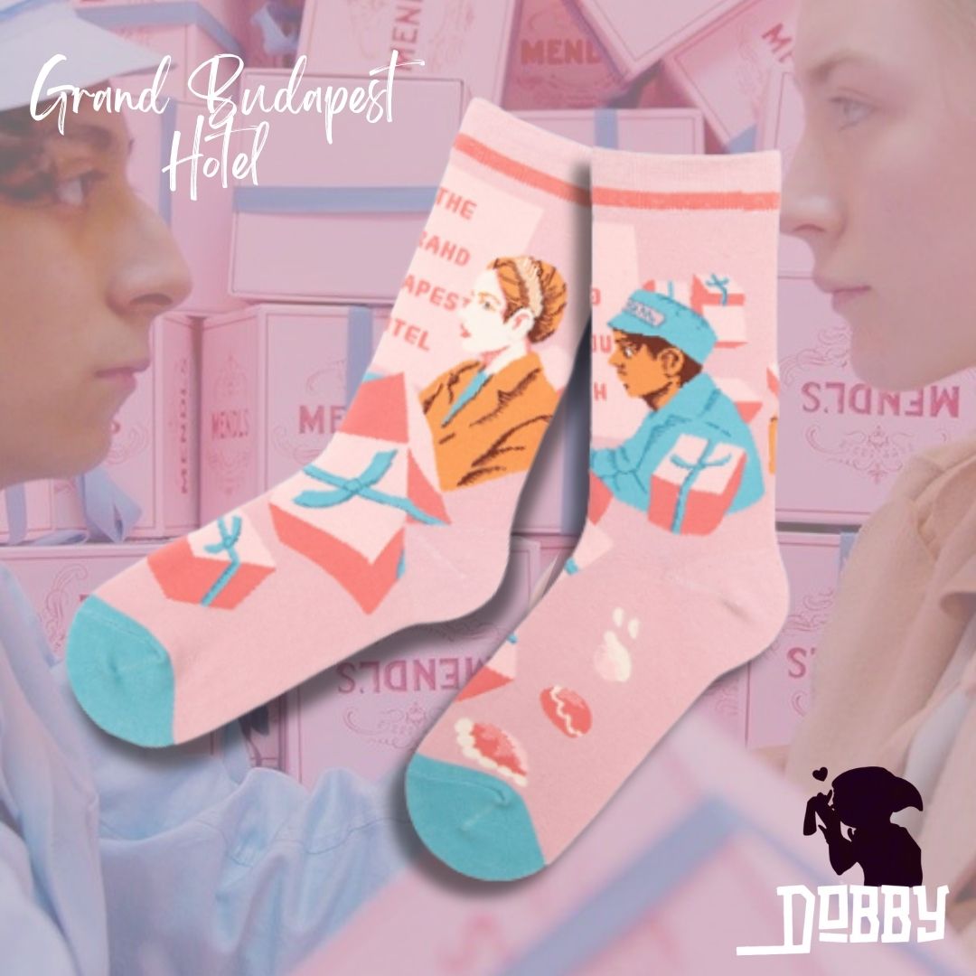 Grand Budapest Hotel Zero and Agatha Socks