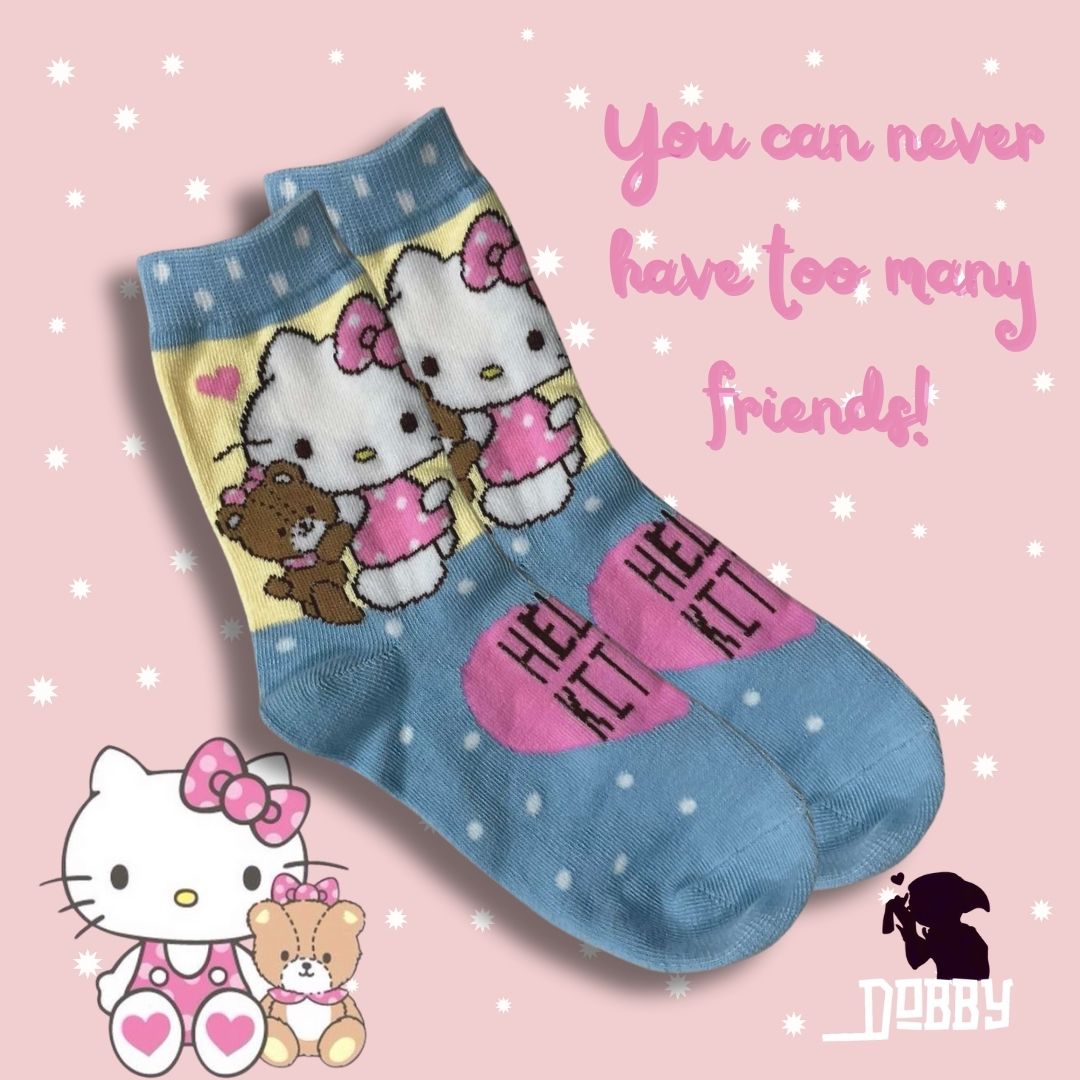 Sanrio Hello Kitty & Tiny Chum Socks