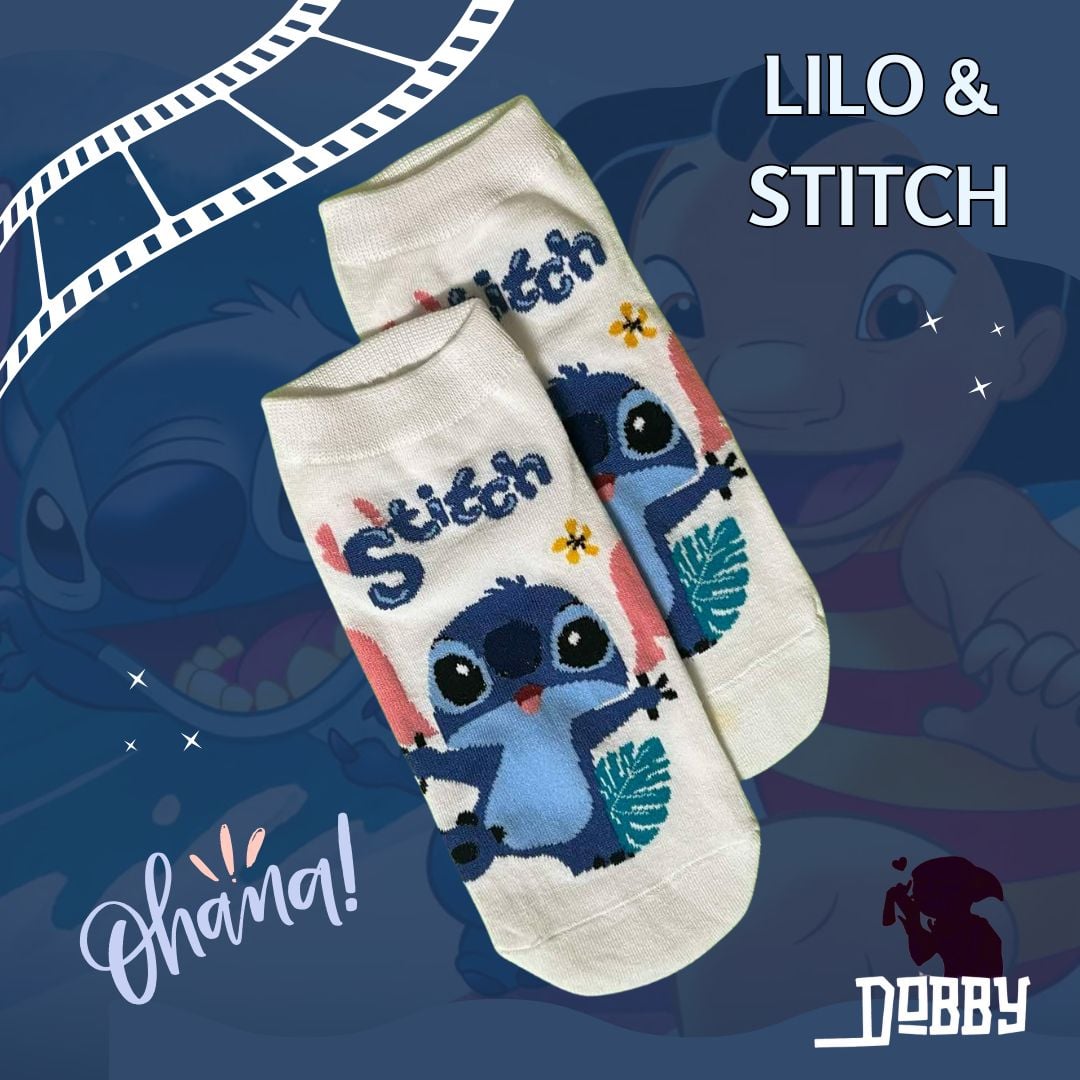 Stitch from Disney's Lilo & Stitch Ankle Socks