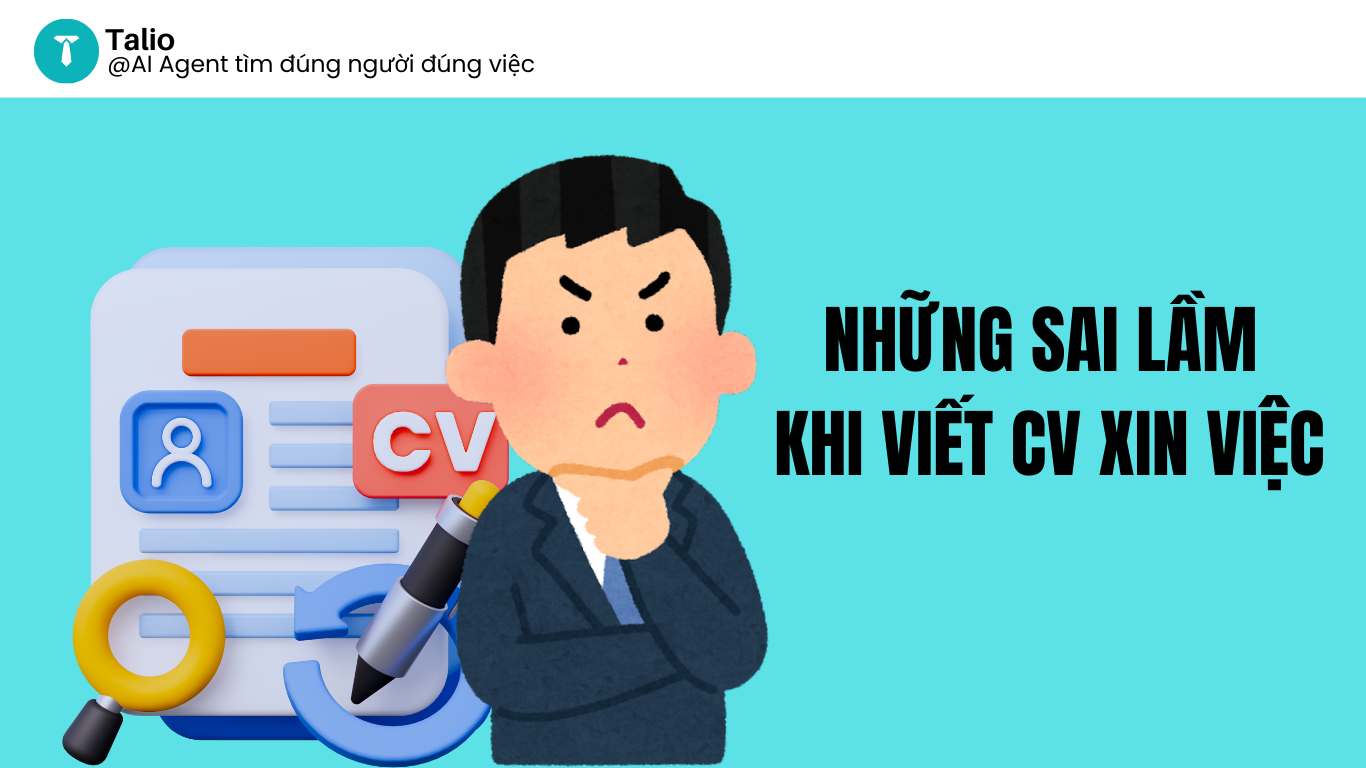 ALT: Lỗi thường gặp khi viết CV