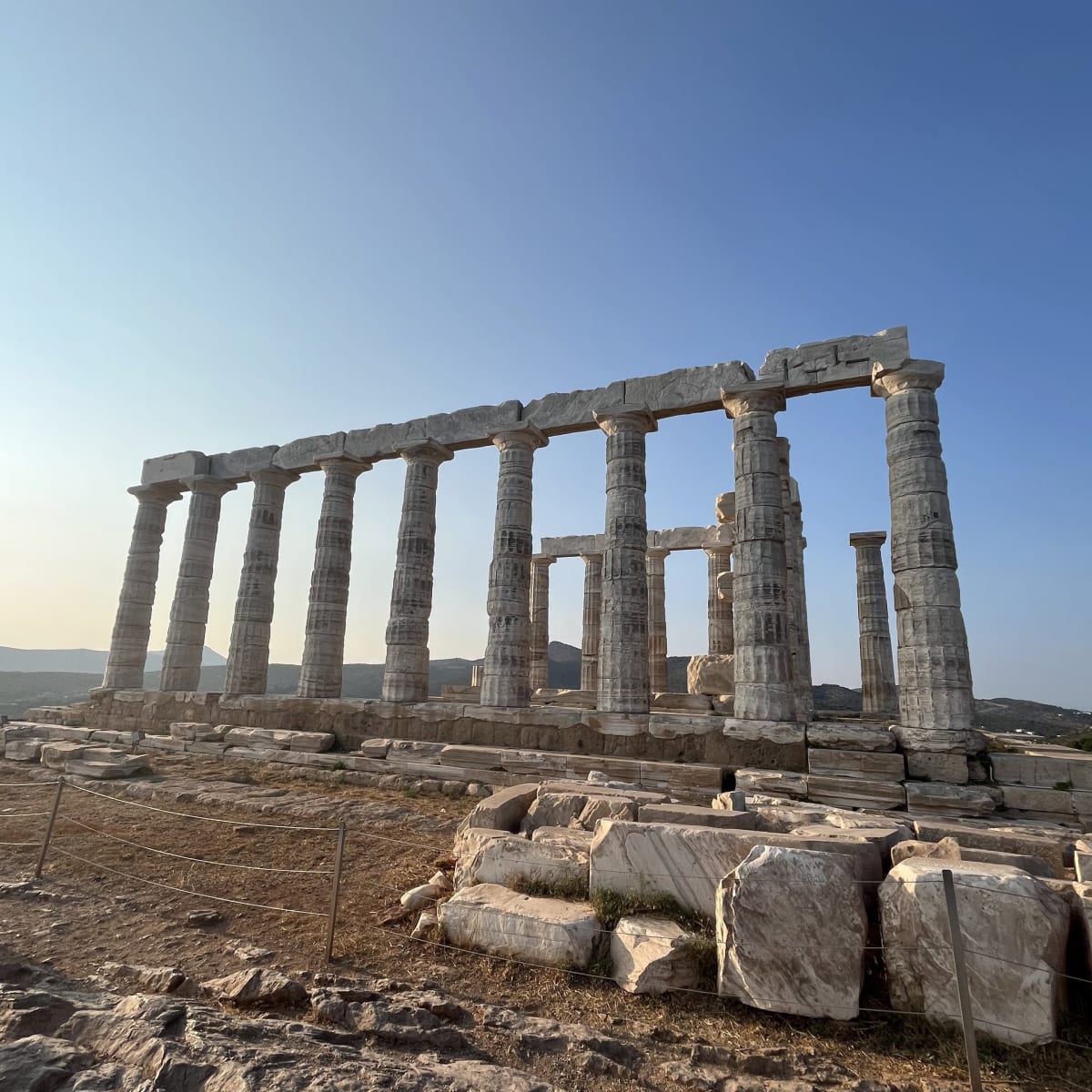 Stone pathway through Athens