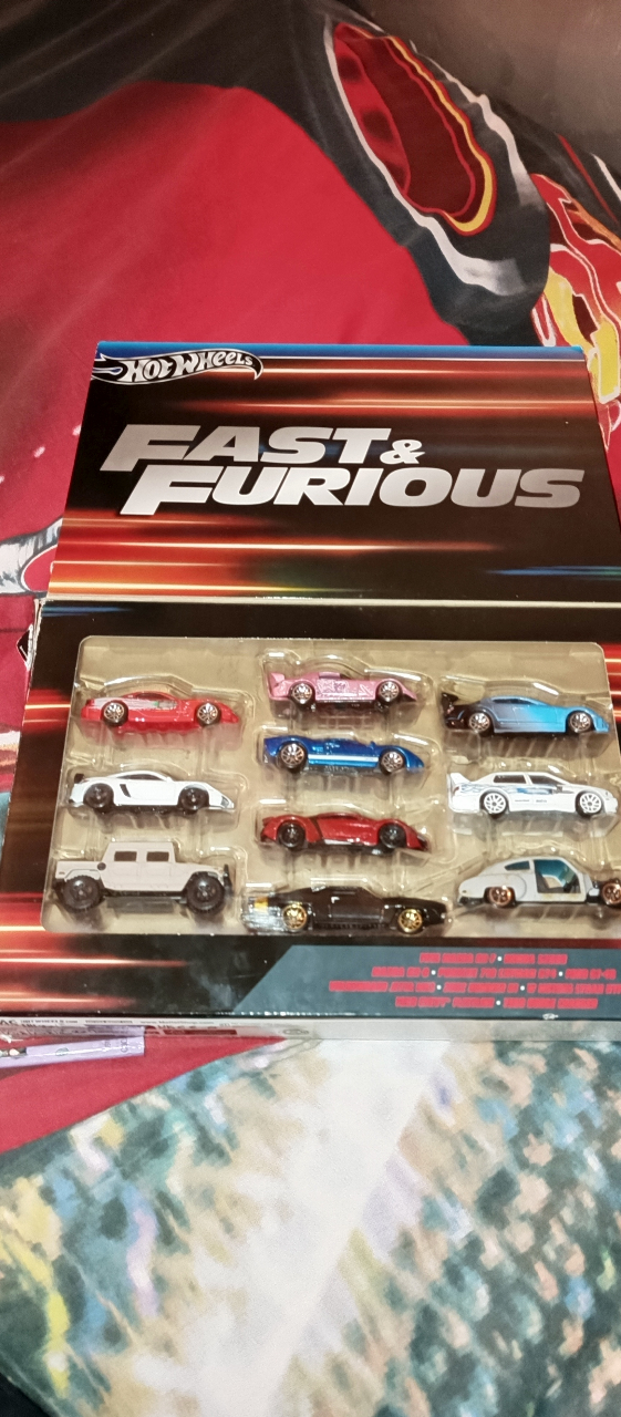 Fast and Furious 10lu silver set