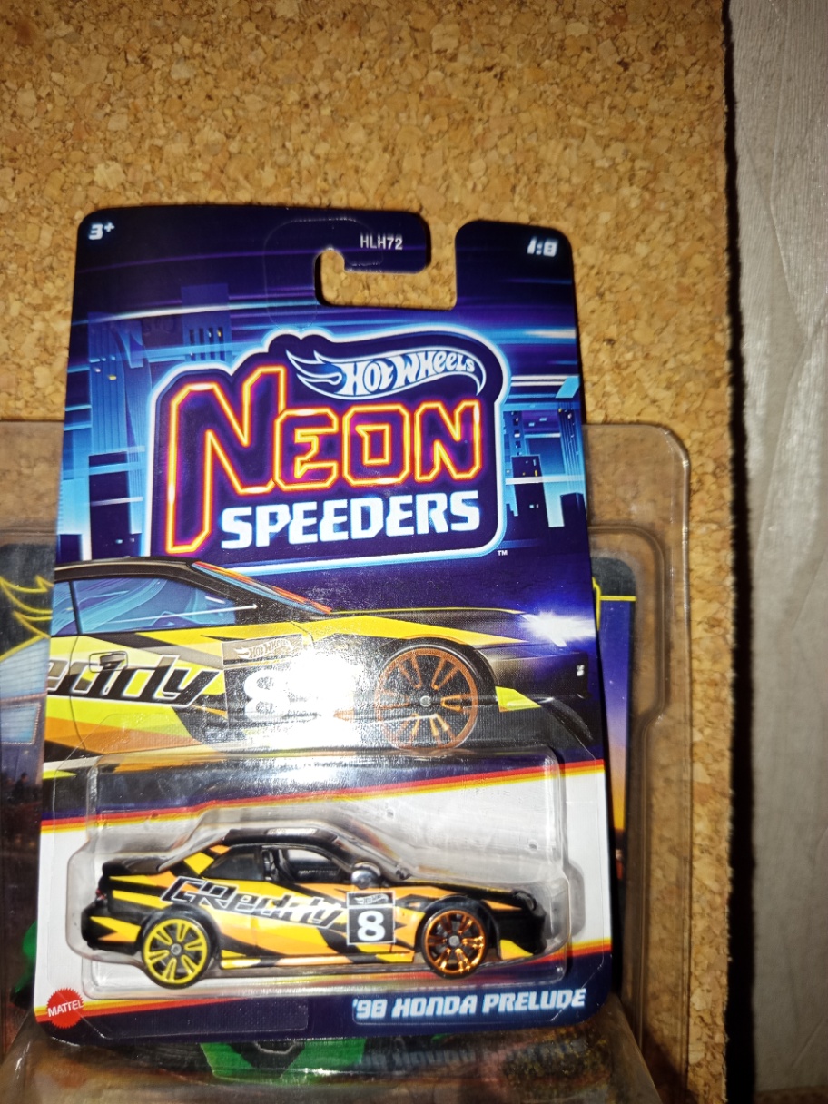 Hotwheels Neon Speeders Honda Prelude 