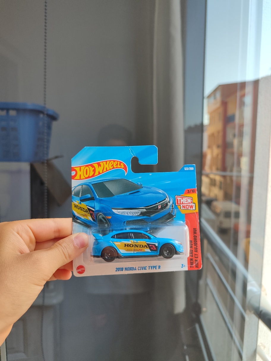 Hot wheels Honda Civic typer mavi - 1