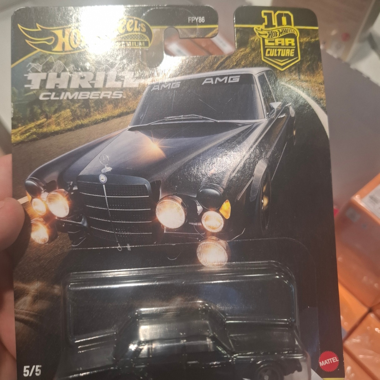 İmzalı Hot wheels thiril climbers mercedes amg  - 1