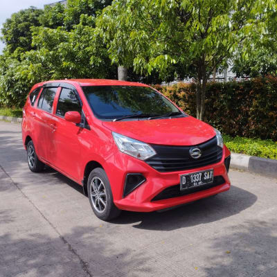 Daihatsu New Sigra M Manual 2021 Red - DP 8 Juta - Bandung