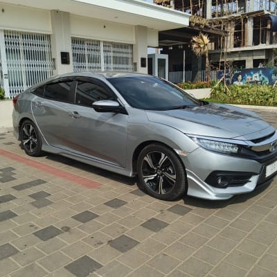 Honda Civic ES Turbo 1.5 Matic 2017 Grey - DP 15 Juta - Bandung