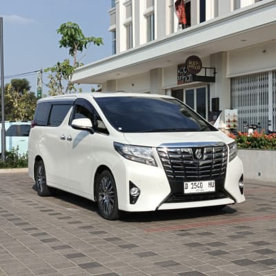 Toyota Alphard G 2.5 Matic 2015 White - DP 30 Juta - Bandung