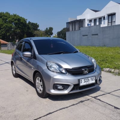 Honda Brio E Matic 2017 Silver - DP 5 Juta - Bandung