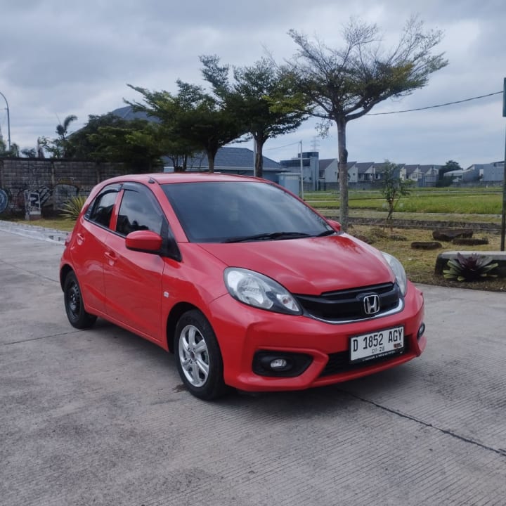 Honda Brio E Matic 2018 Red - DP 5 Juta - Bandung