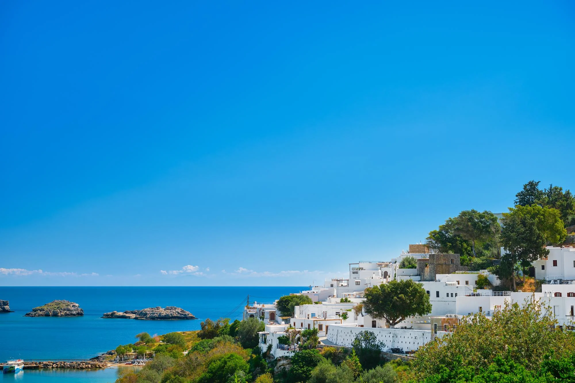 Mykonos private transfer service — airport to city center
