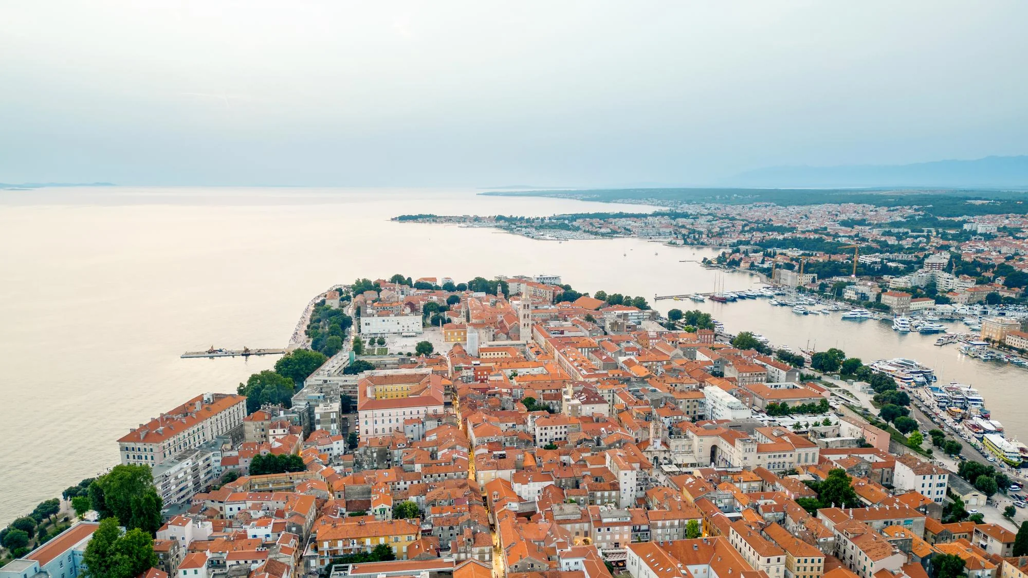 Servicio de transferencia privada Zadar — aeropuerto al centro de la ciudad