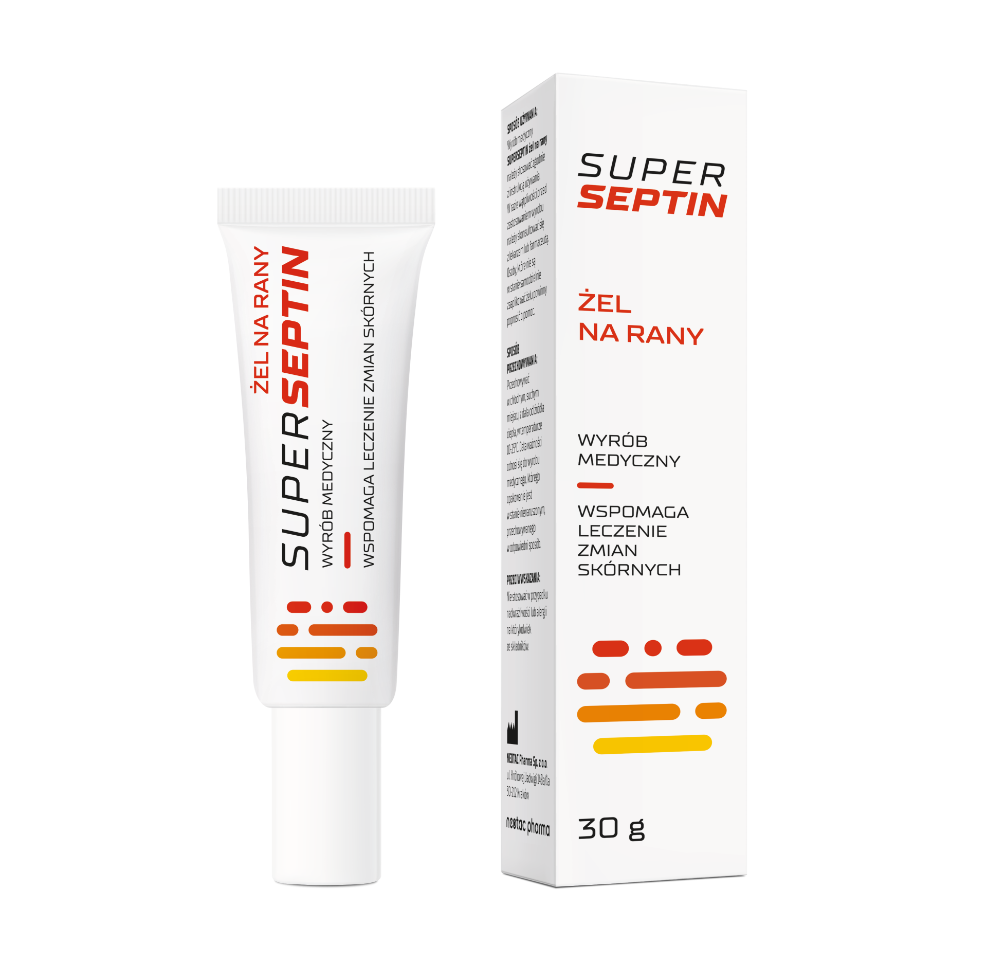 Superseptin – tuba i opakowanie 30 g