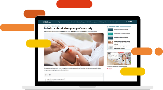 Dziecko z niezakażoną raną – Case study