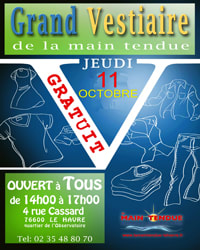 Vestiaire La Main Tendue - le 11 Octobre 2012