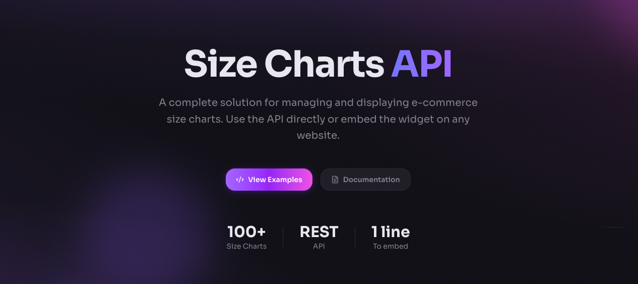 SizeCharts.dev cover
