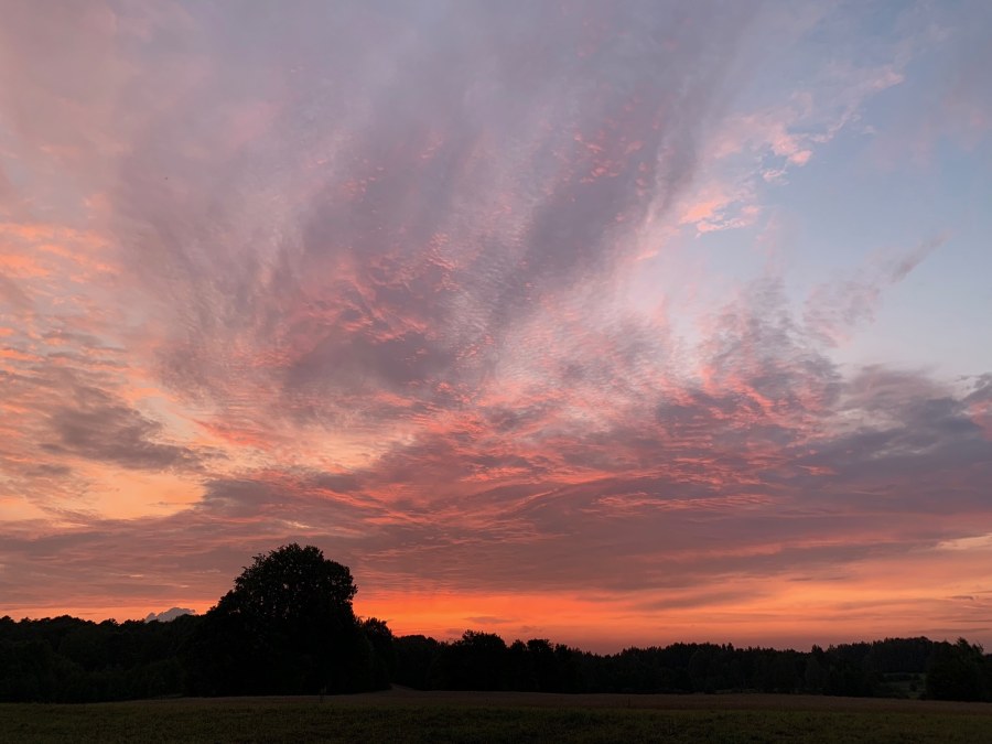 Sunset - Suviekas, Lithuania.