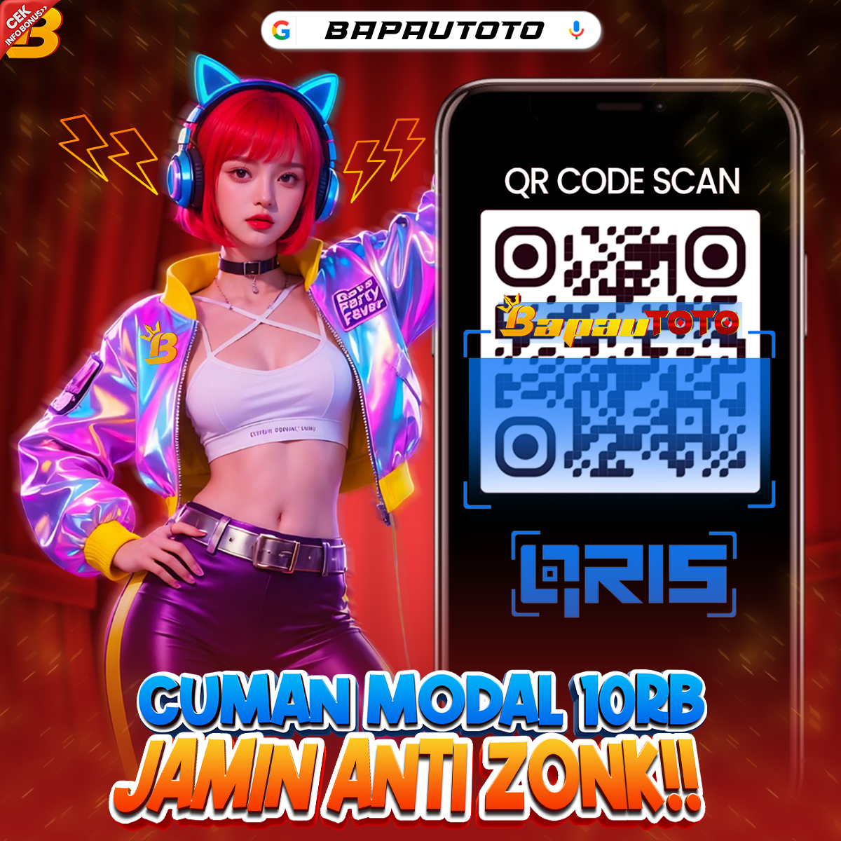 Banner promosi BAPAUTOTO Terbaru