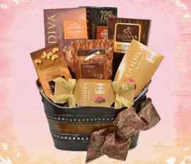 Godivia Gift Baskets for ocassions