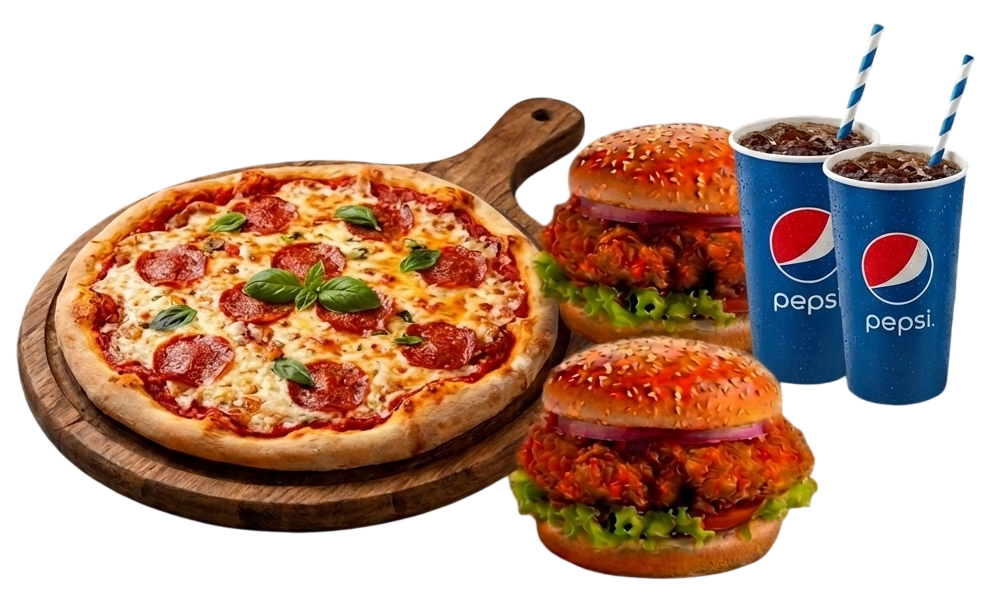 CC 02 Persons Zinger Pizza Deal