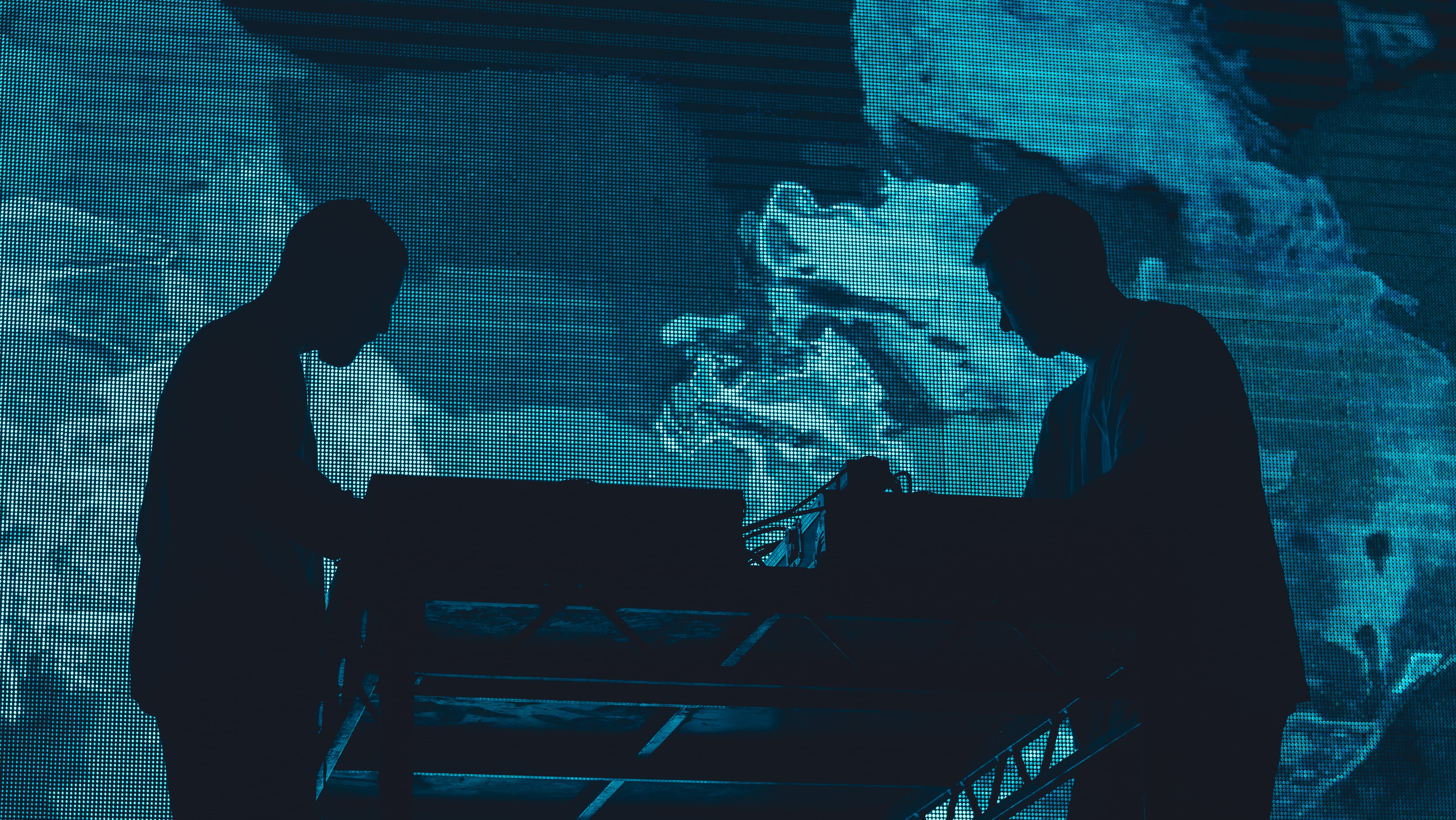 Bicep performing live at Depot Mayfield — concert photography