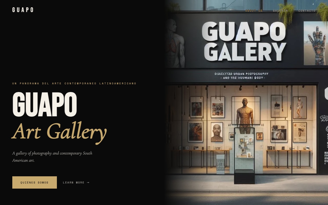 GUAPO Art Gallery — galería de arte contemporáneo