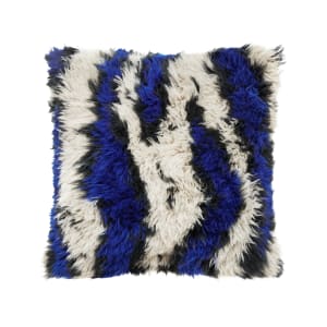 Monster Rug Extra Large, Ultramarine Blue / Off-white — Hem