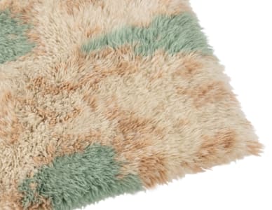 Monster Rug Extra Large, Ultramarine Blue / Off-white — Hem