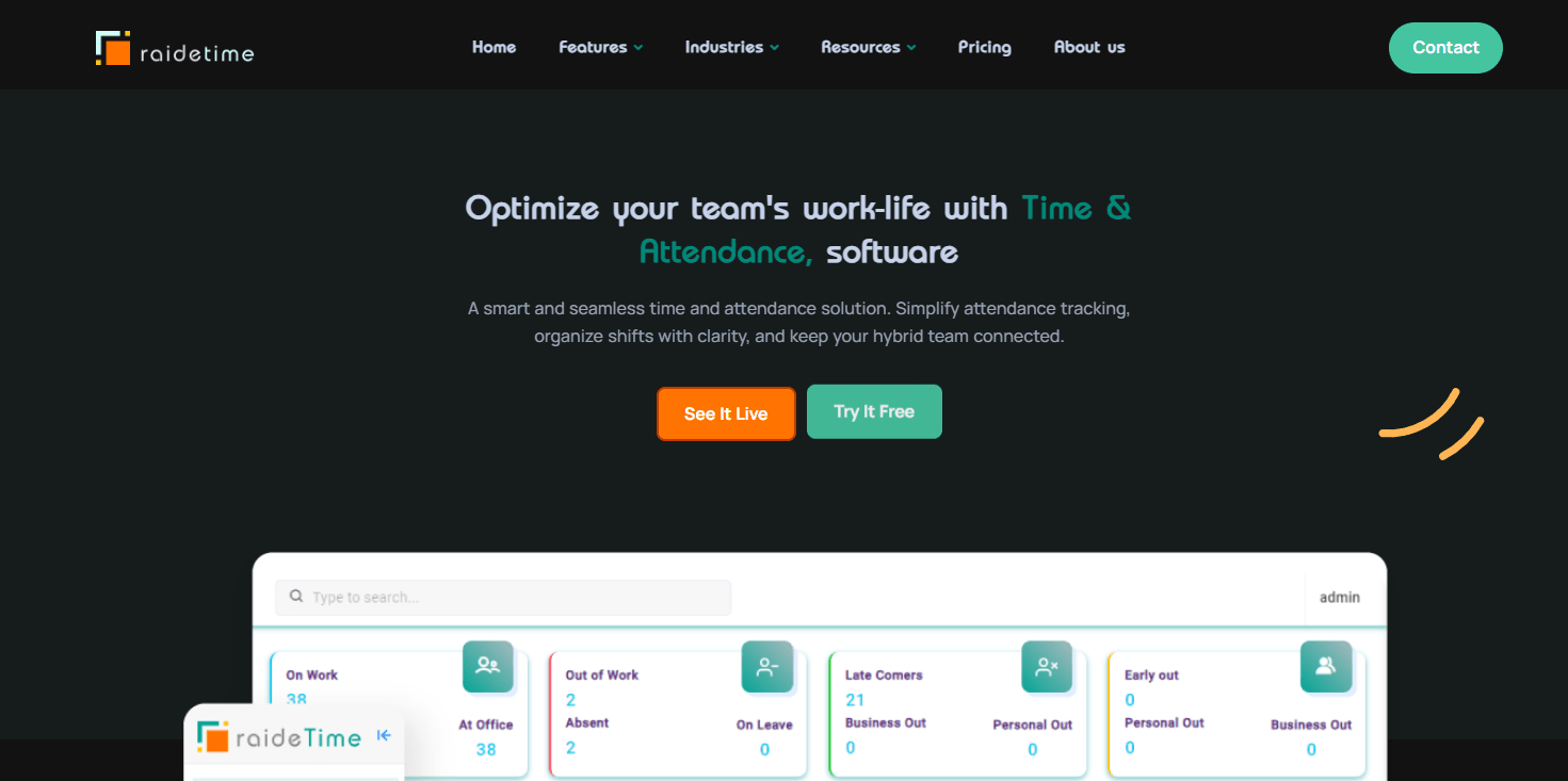 Raidetime: Bringing Real-Time Attendance Tracking to Distributed Teams