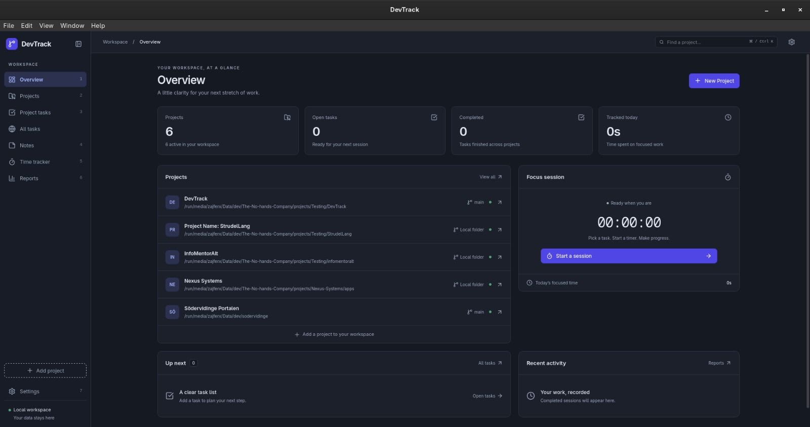 DevTrack