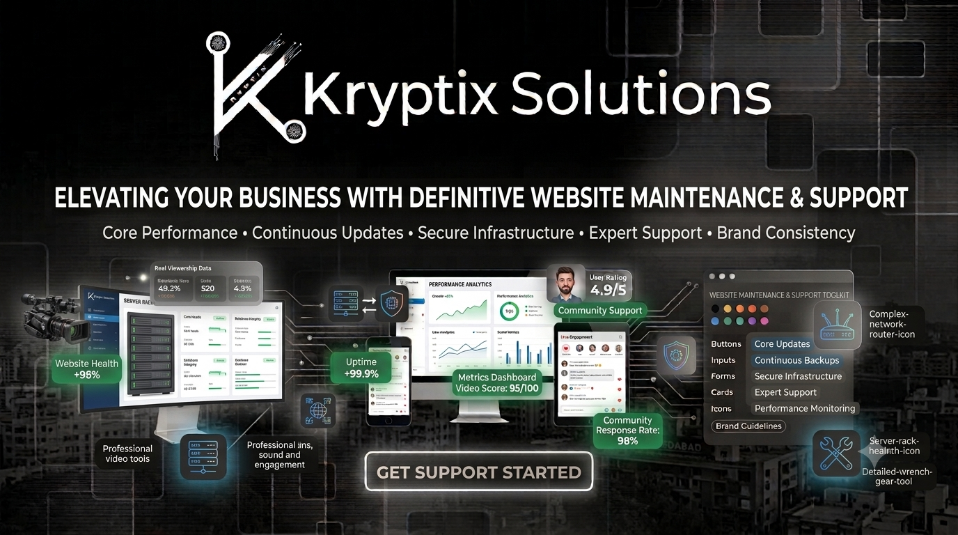 Website Maintenance & Support
