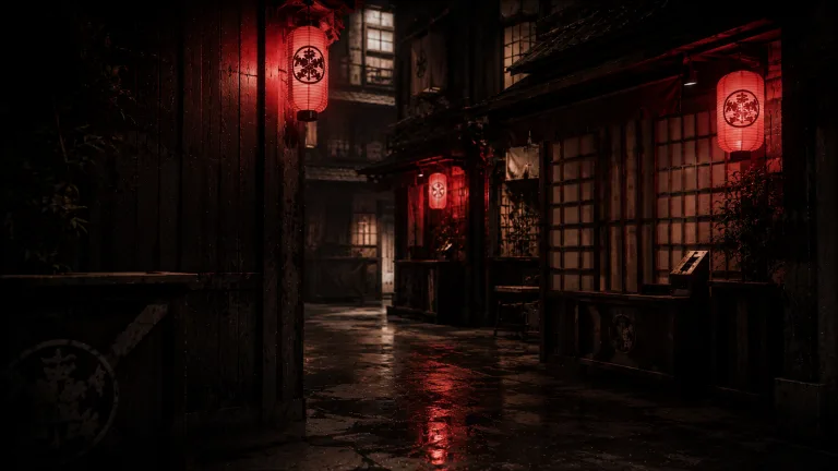 Dark corner battle visual placeholder
