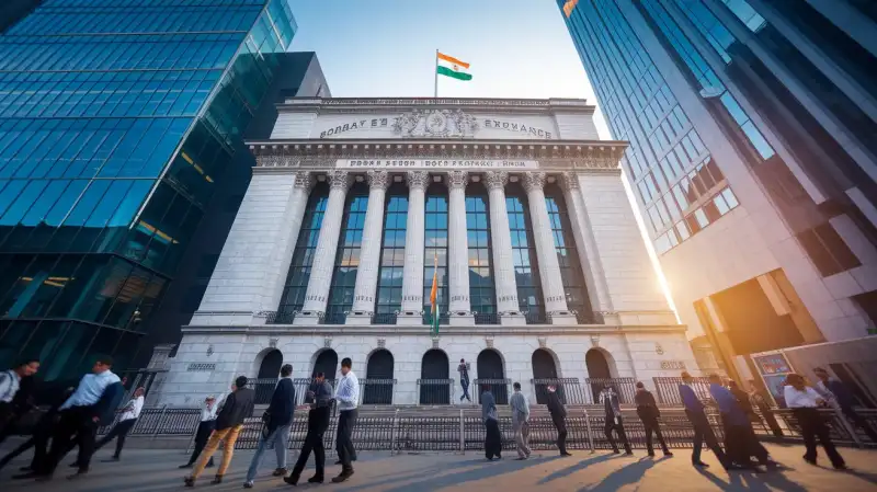 Acțiunile indiene scad ușor pe o piață lipsită de vlagă