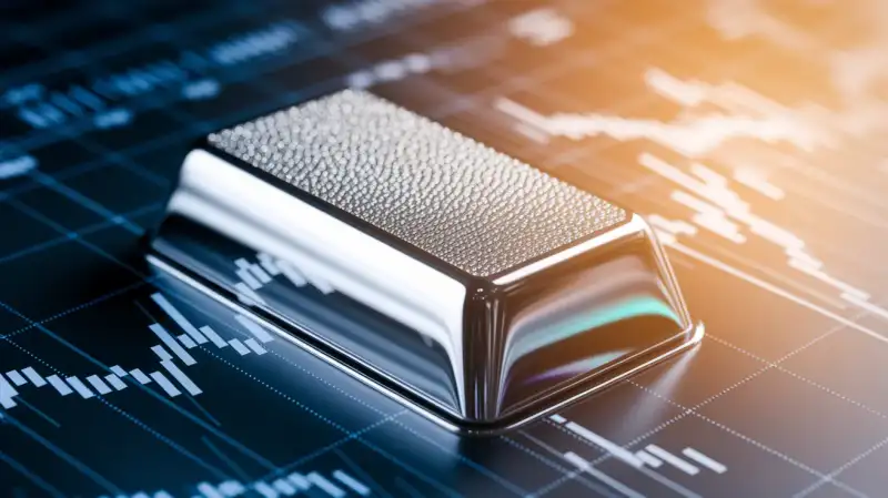 Prețul argintului scade din nou pe fondul volatilității ridicate