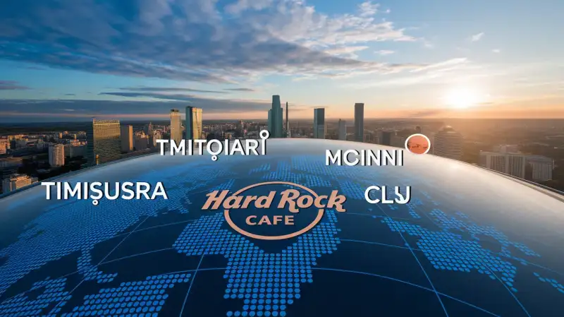 Sphera Franchise Semnează pentru 5 Restaurante Hard Rock Café în România și Moldova