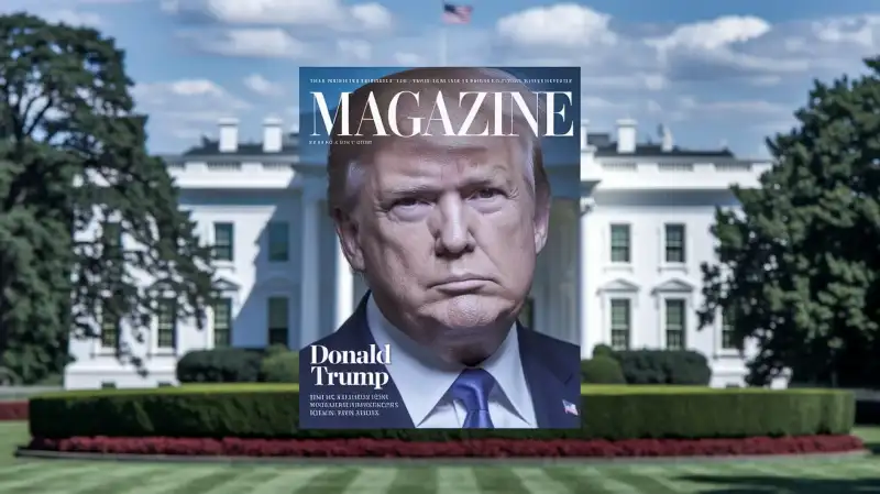 Trump, supărat pe revista „Time” pentru fotografia de copertă