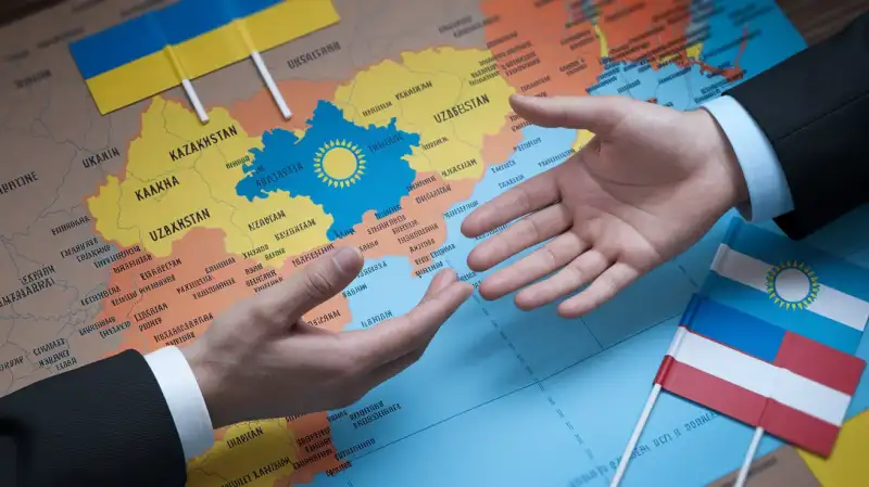 Ucraina profită de oportunitatea diplomatică cu statele din Asia Centrală