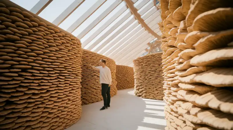 Ciupercile: Materiale de Construcție Mai Rezistente Decât Cărămida? O Fermă din Kenya Inovează
