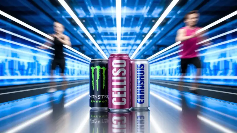 Cele Mai Bune Acțiuni ale Companiilor Producătoare de Băuturi Energizante pentru 2025 Conform WarrenAI: Monster Conduce, În Timp Ce Celsius Crește