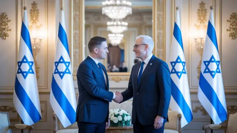 Întrevederea premierului Bolojan cu ministrul israelian de Externe, Gideon Sa’ar