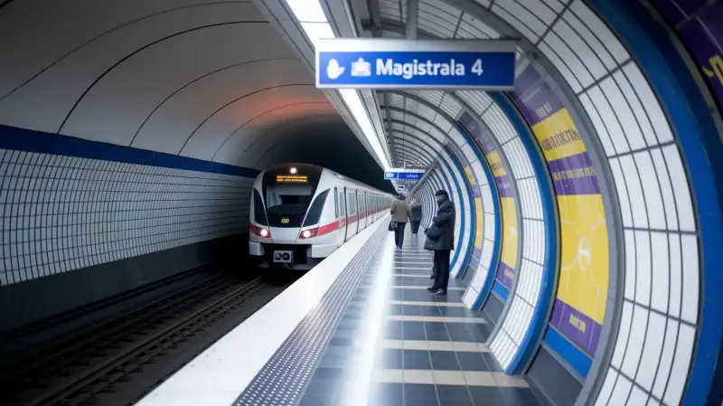Extindere Magistrala 4 de metrou: Străulești - Mogoșoaia, plan Sector 1