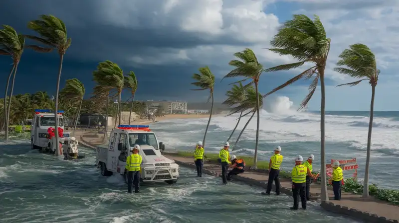 Uraganul Melissa lovește Jamaica cu o intensitate record. Hărțile arată traiectoria prognozată.