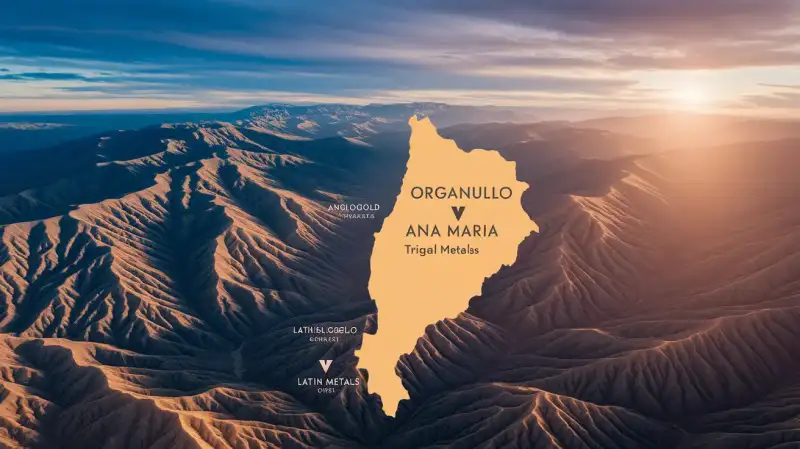 AngloGold se retrage din proiectele Latin Metals din Argentina