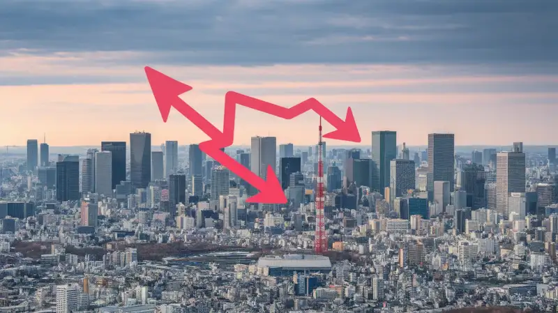 Piața japoneză în scădere accentuată