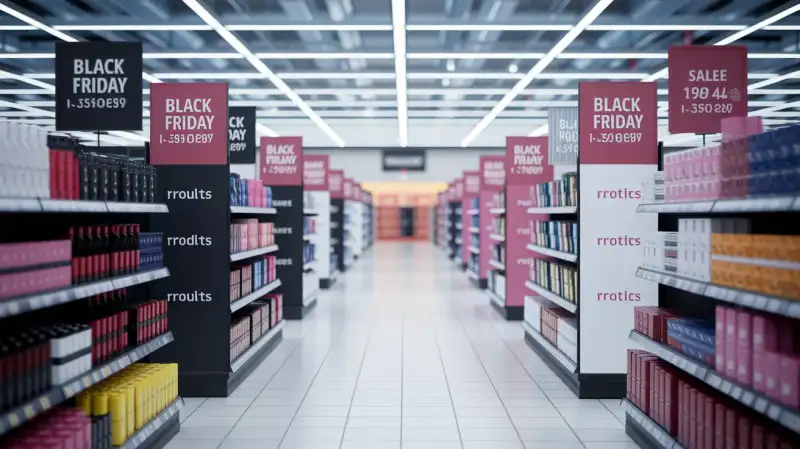 Inflația prețurilor în magazine scade datorită ofertelor Black Friday la cosmetice și electronice