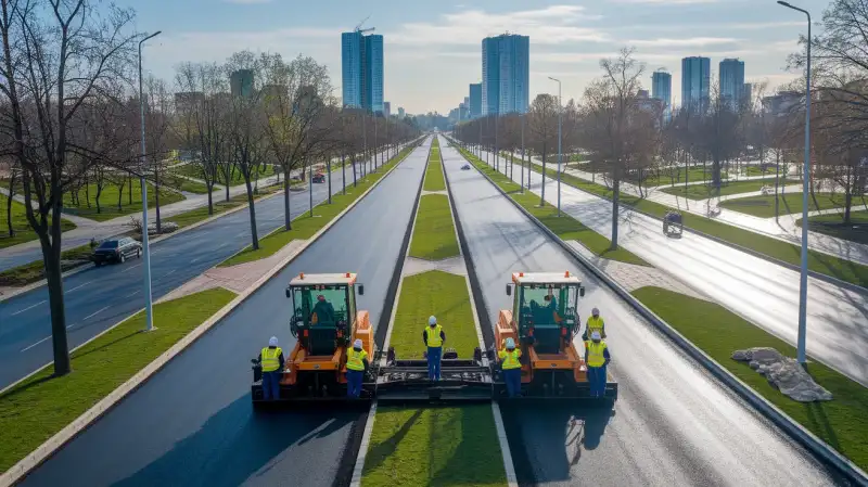 PMB anunță începerea plombării străzilor din București